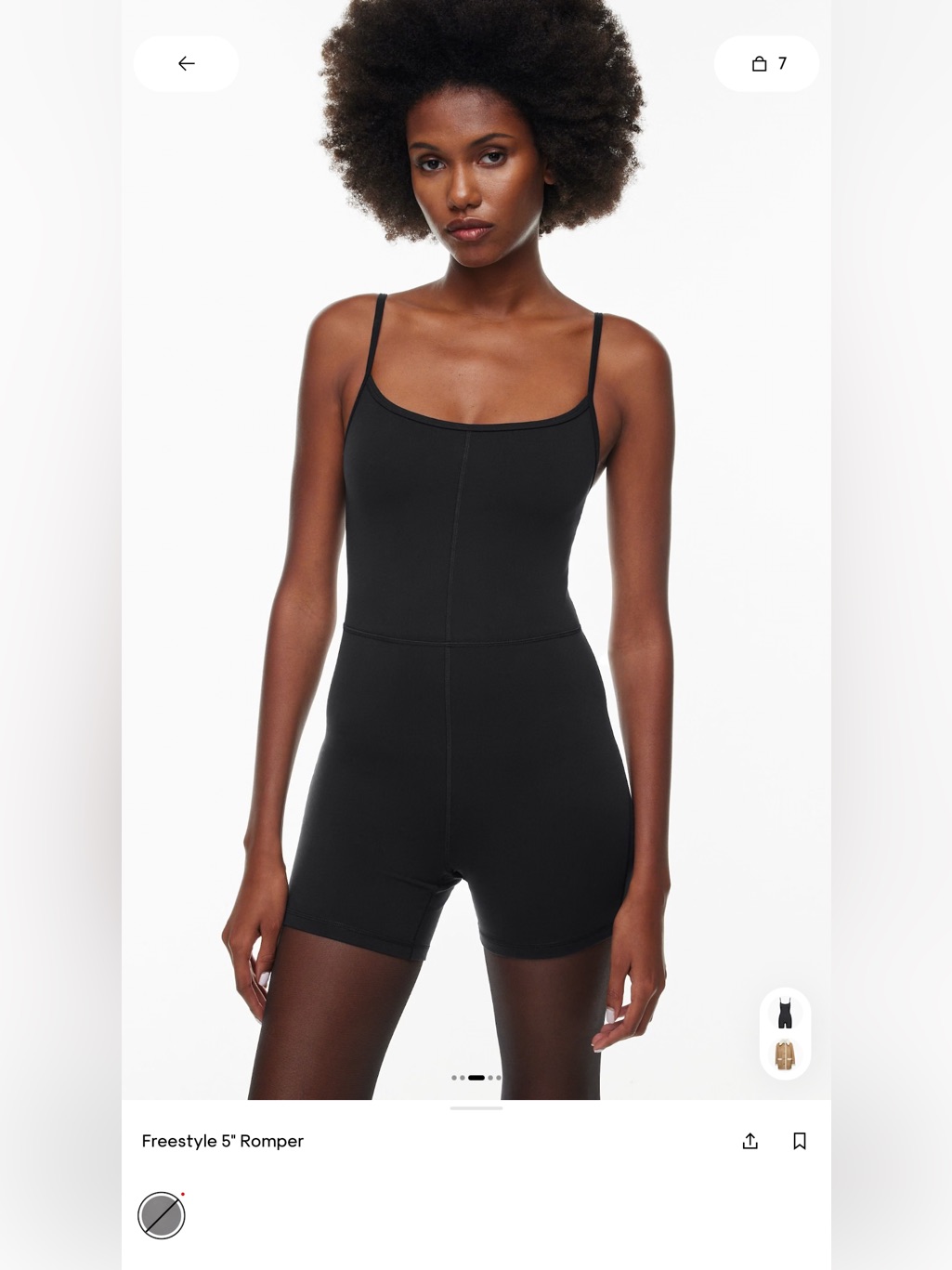 Aritzia | Wilfred Free Divinity Romper 5”